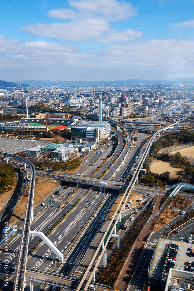 Fototapeta premium 吹田市の風景