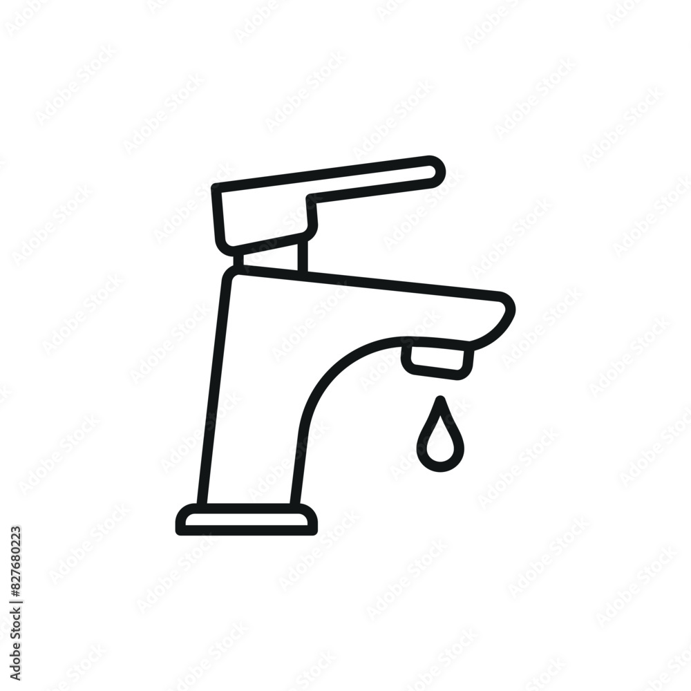 Faucet icon vector design templates simple and modern Faucet icon vector design templates simple and modern