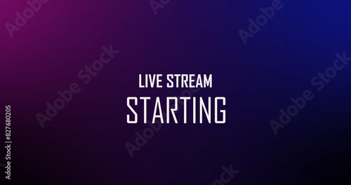 Live Streaming Background Frame - Animated Neon Overlay Template, Gaming Overlay OBS or Streamlabs Studio hi-tech overlay for streamers. Features transparent section for desktop scene and face cam, 