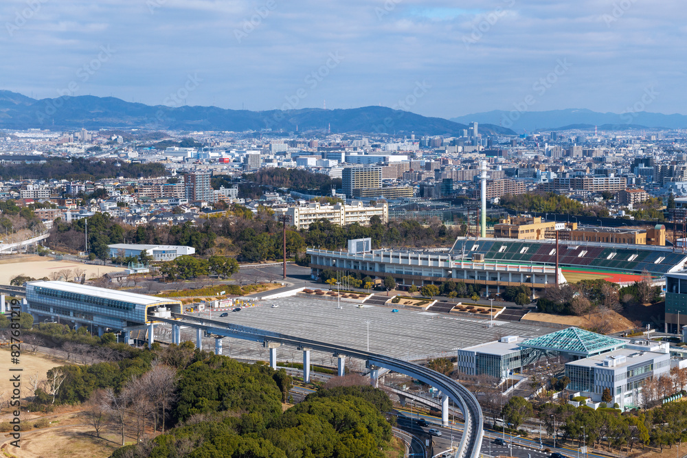 Obraz premium 吹田市の風景