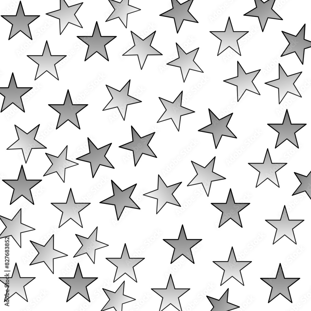 This illustration shows a view of the night sky full of shining stars This illustration shows a view of the night sky full of shining stars