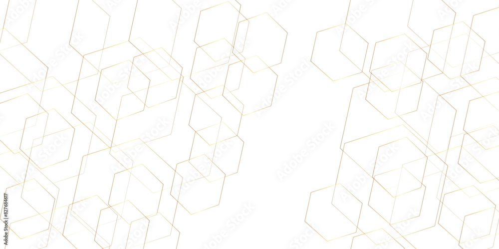 Abstract white background and white surface with hexagonal .Background ...