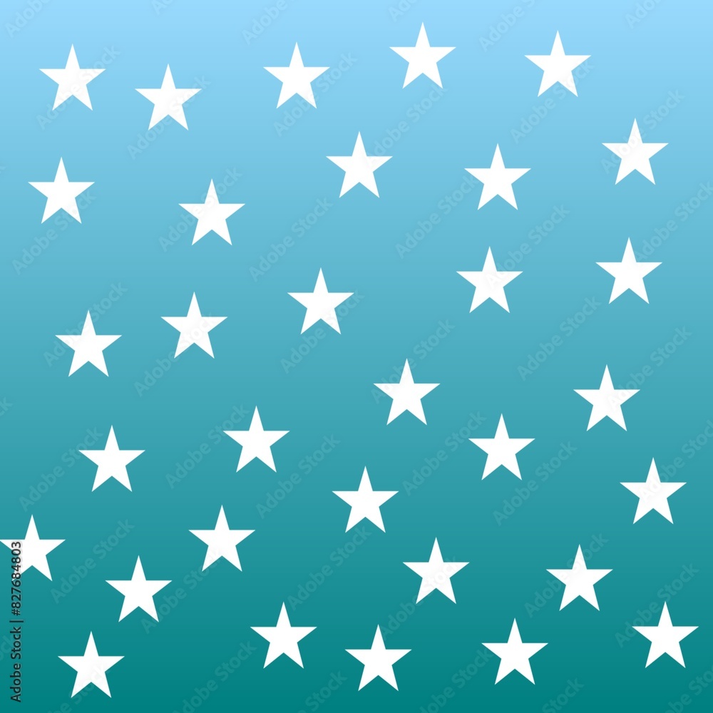 This illustration shows a view of the night sky full of shining stars This illustration shows a view of the night sky full of shining stars