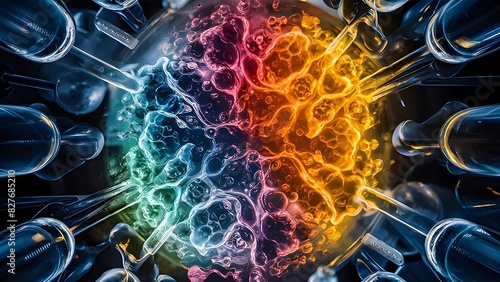 An impressive chemical reaction, photo - 7