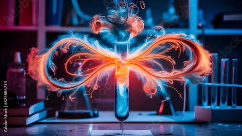 An impressive chemical reaction, photo - 6