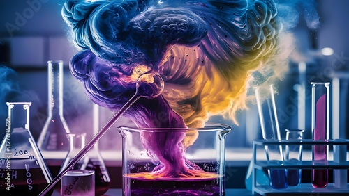 An impressive chemical reaction, photo - 5