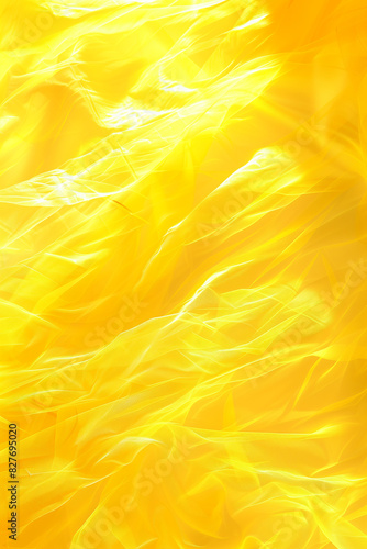 Abstract static solid modern background, sunshine yellow shade. Generative AI.