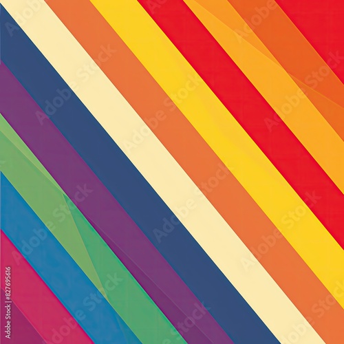 Free Download A retro rainbow pattern in a diagonal layout. The colors are red, orange, yellow, green, blue, indigo, and violet. - GFXLoad