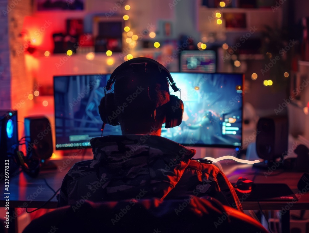 Gaming alone or with others. Gaming alone or with others.