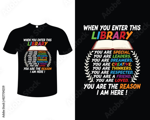 Book Reader and Book Lover Vector Illustration Typography Vintage Artwork Template