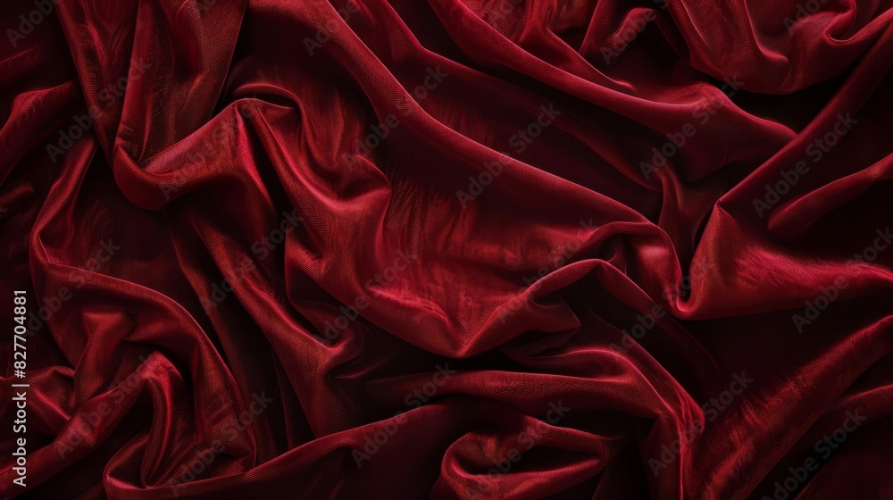 Obraz premium dark red velvet texture background for valentines day abstract photo
