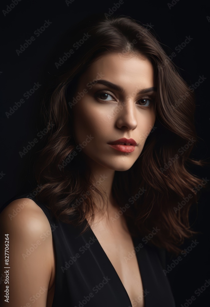 portrait of a model, closeup of a woman, face close up portrait of a model, closeup of a woman, face close up