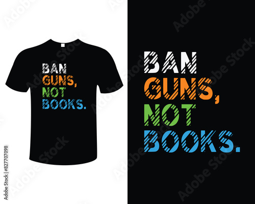 Book Reader and Book Lover Vector Illustration Typography Vintage Artwork Template