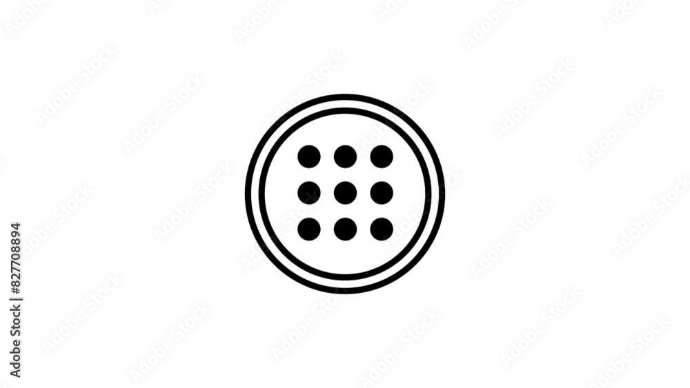 Animated of menu Icon. menu dots or line concept Animated of menu Icon. menu dots or line concept