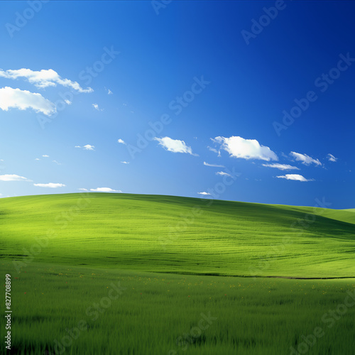 Windows XP style landscape photos