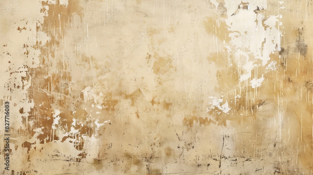 Fototapeta premium Beige aged background 