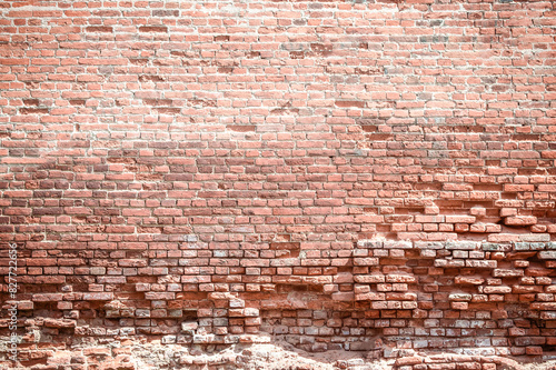 old red brick wall. old red brick wall texture makes it a popular choice for architectural and decorative purposes.