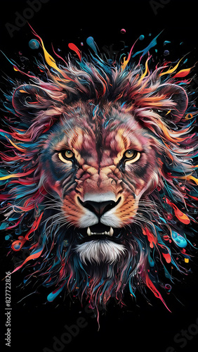 Unique-lion-illustration
