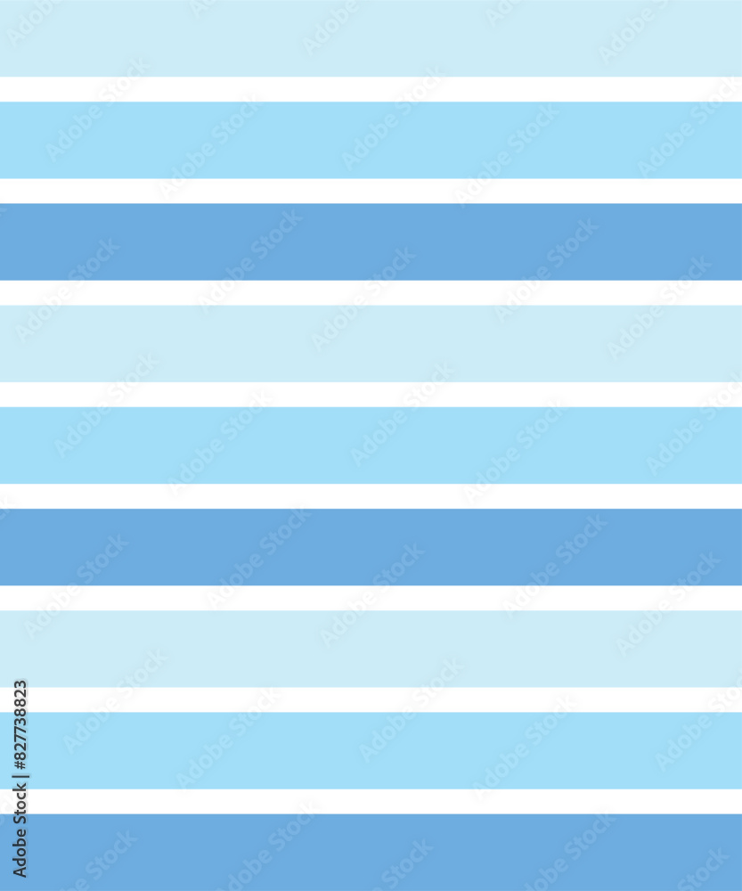 Lines of Tranquil Blue and White Lines of Tranquil Blue and White