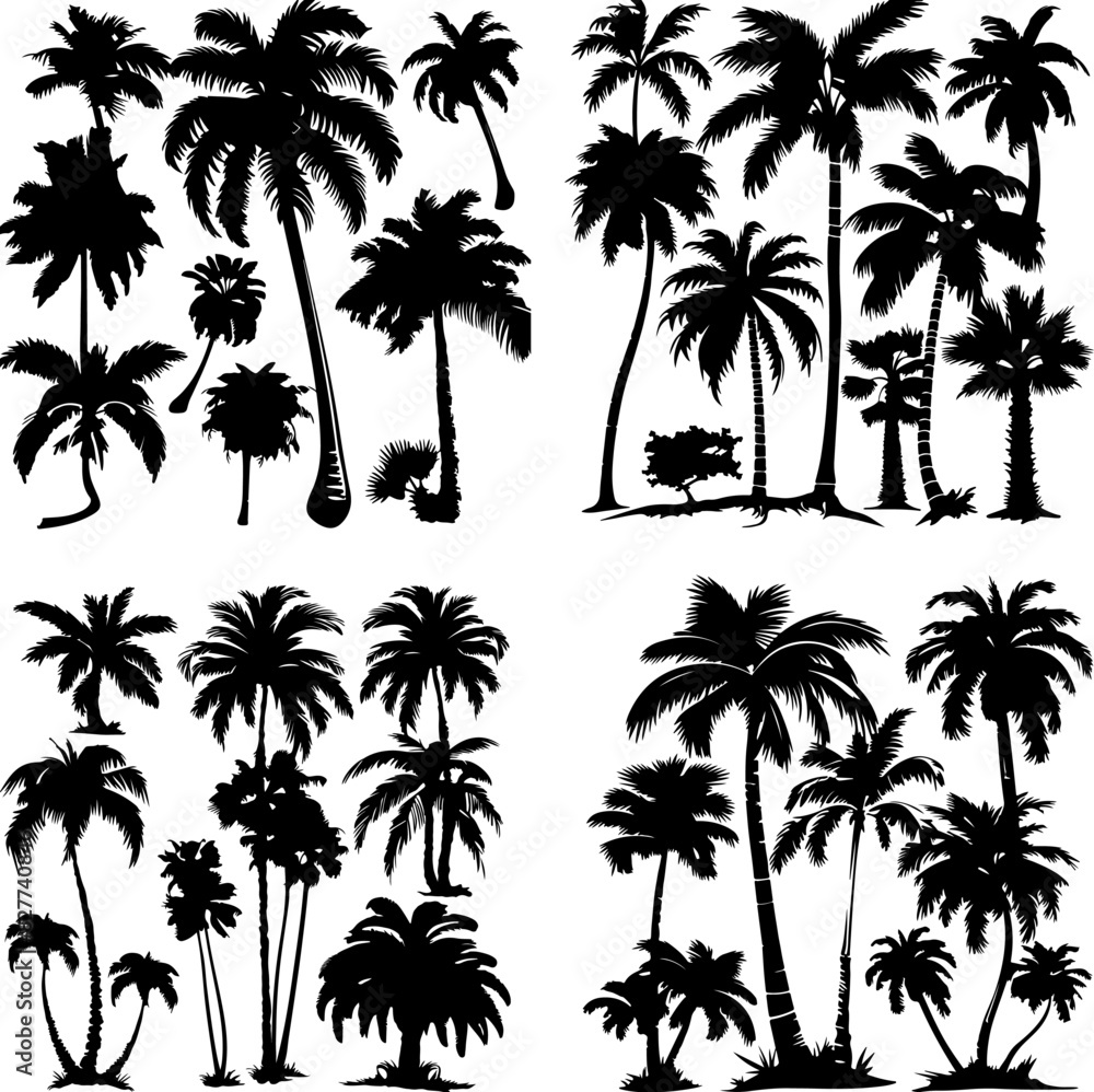 black tree silhouette set label protection silhouette graphic pine drawing trunk woodland shape illustration set wild cedar collection evergreen symbol black card needles spruce black tree silhouette set label protection silhouette graphic pine drawing trunk woodland shape illustration set wild cedar collection evergreen symbol black card needles spruce