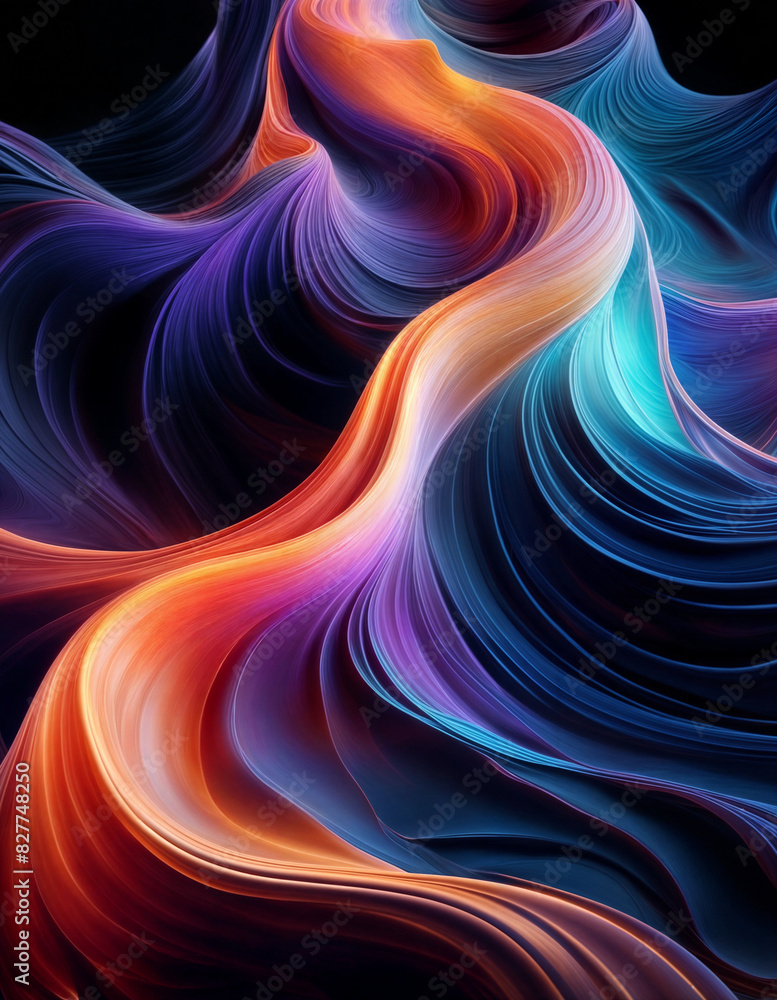 abstract background with waves abstract background with waves