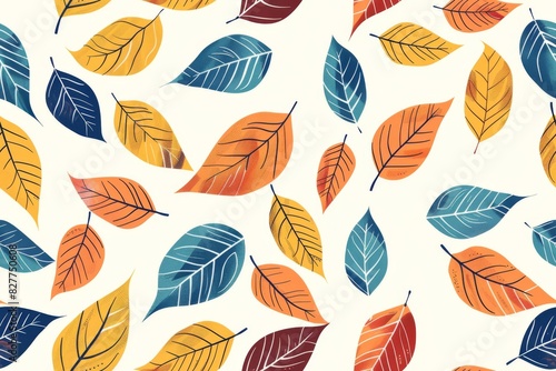 Stunning foliage pattern for your fashion and apparel needs