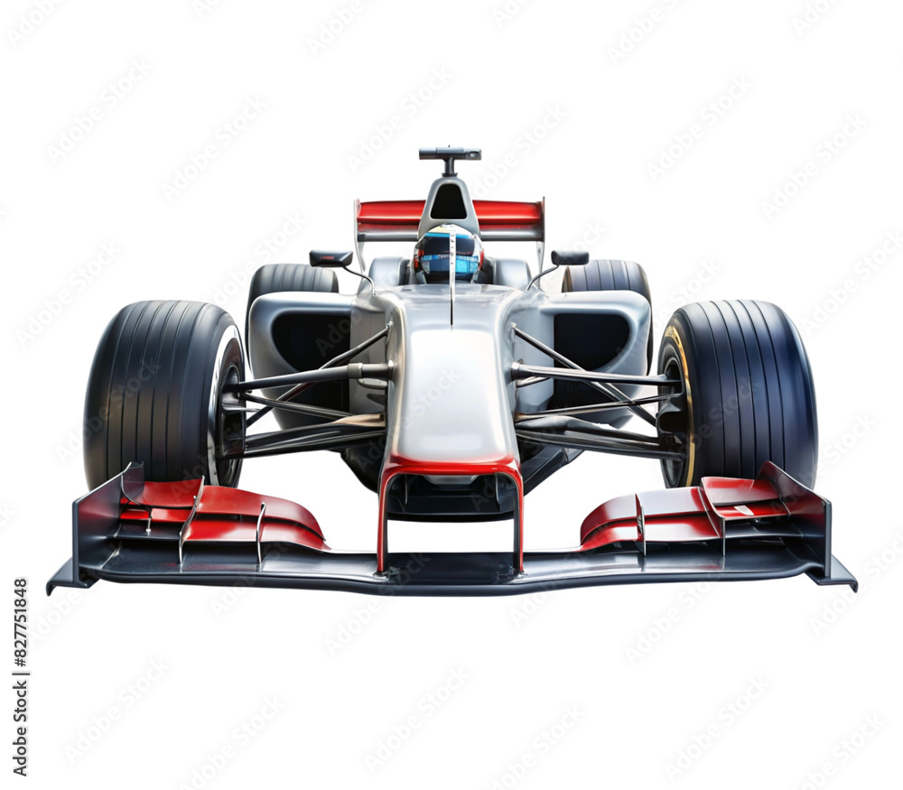 Naklejka premium Formula One sports car car