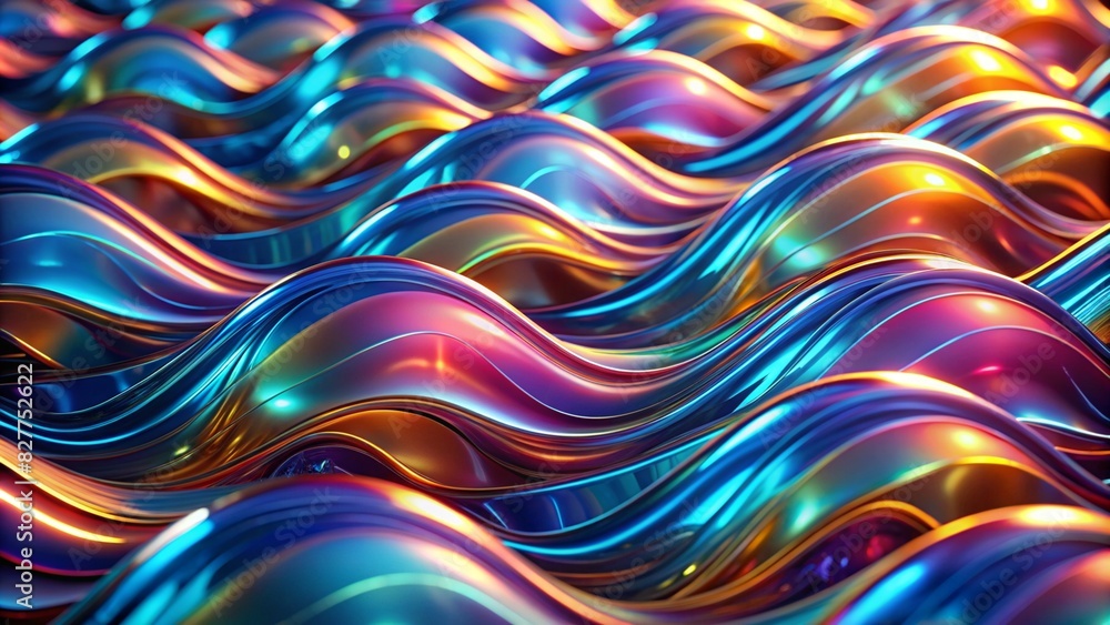 Graphic light waves Graphic light waves