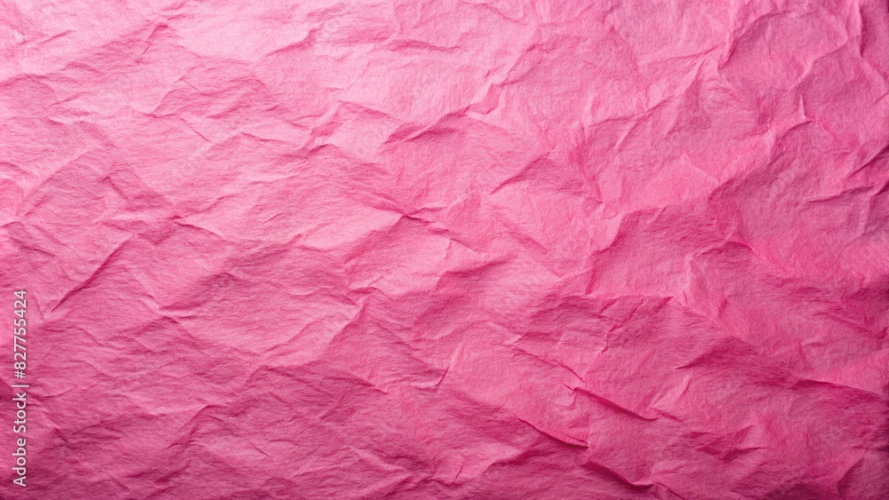 Fototapeta premium pink backgroud crumpled paper