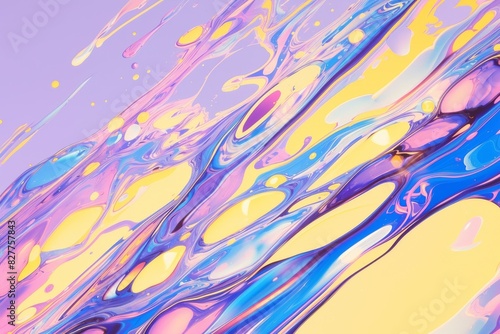 A tapestry of water droplets, a work of art