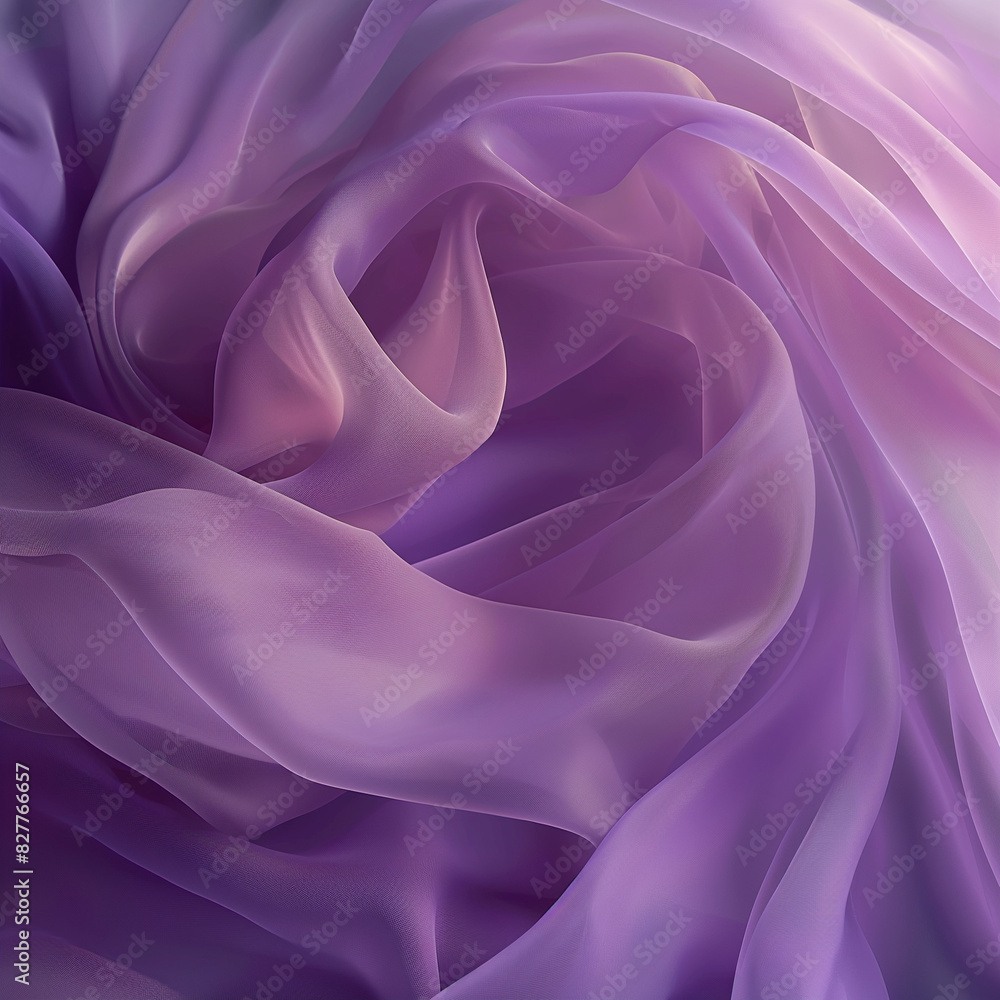 Fototapeta premium Ethereal Drift: Lavender Dreamscape