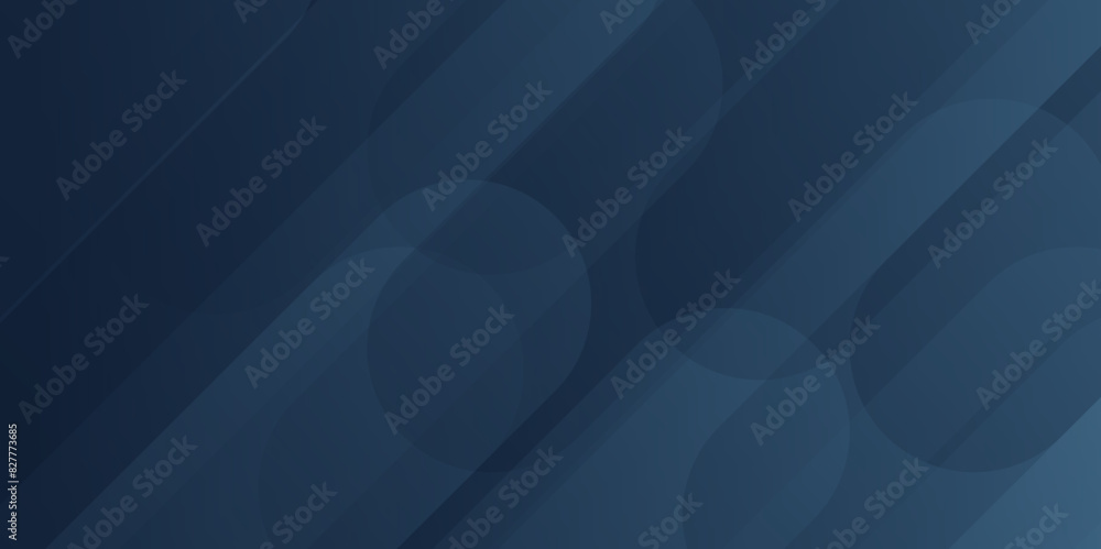 Obraz premium Abstract blue background with waves. Light curve line motion technology. 