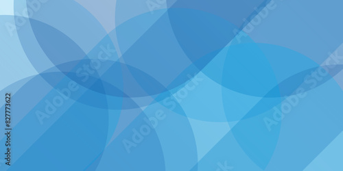 Abstract blue background with waves. Light curve line motion technology. 