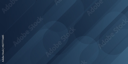 Abstract blue background with waves. Light curve line motion technology. 