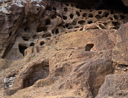 Archeological site Cenobio Valeron on Gran Canaria,Canary Islands,Spain,Europe
 photo