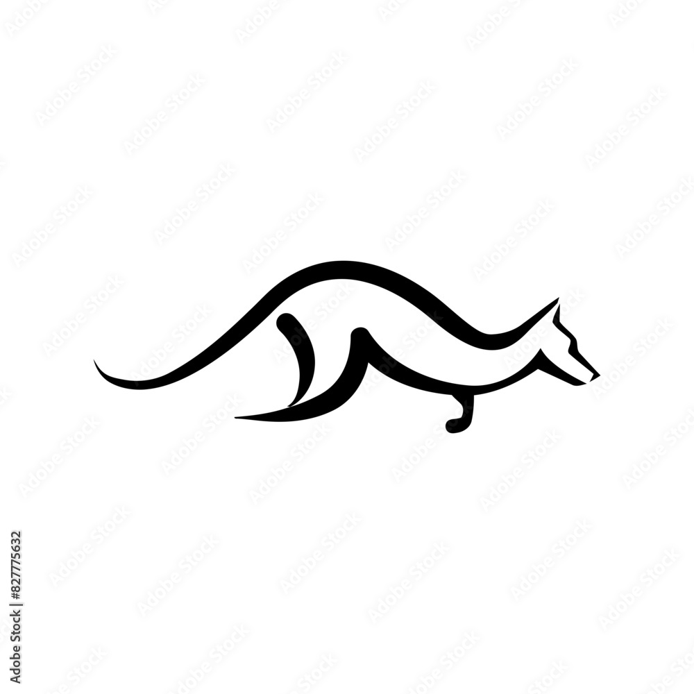 Fototapeta premium kangaroo Vector