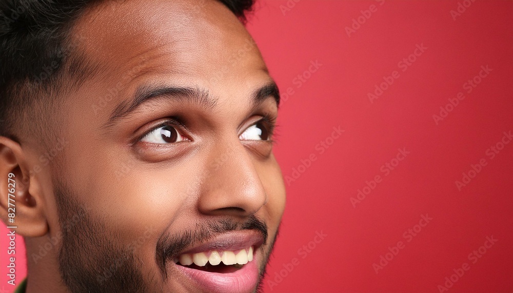 A person with Wide eyes, dropped jaw, and raised eyebrows.