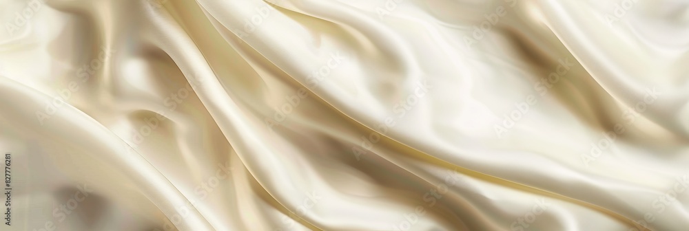 Obraz premium Cream fabric background