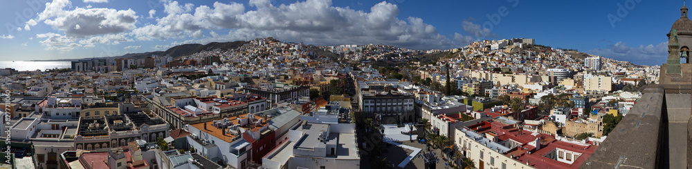 View of Las Palmas de Gran Canaria from the cathedral on Gran Canaria,Canary Islands,Spain,Europe
View of Las Palmas de Gran Canaria from the cathedral on Gran Canaria,Canary Islands,Spain,Europe