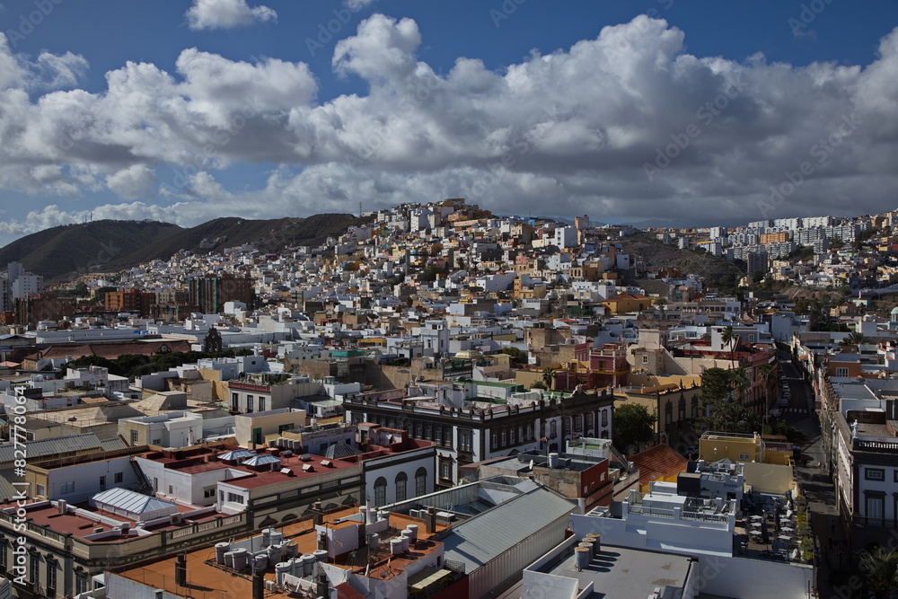View of Las Palmas de Gran Canaria from the cathedral on Gran Canaria,Canary Islands,Spain,Europe
View of Las Palmas de Gran Canaria from the cathedral on Gran Canaria,Canary Islands,Spain,Europe