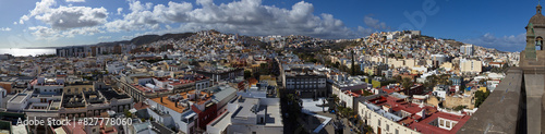 View of Las Palmas de Gran Canaria from the cathedral on Gran Canaria,Canary Islands,Spain,Europe  © kstipek