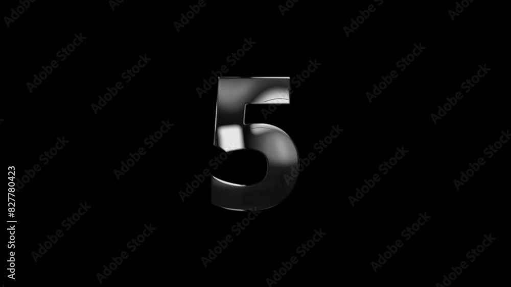 Number 5 with lightning, alpha channel, number five Number 5 with lightning, alpha channel, number five