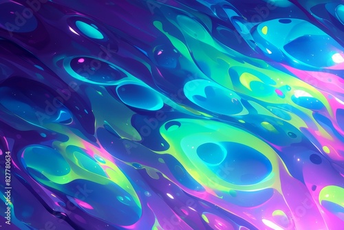 Water droplets in a state of suspension