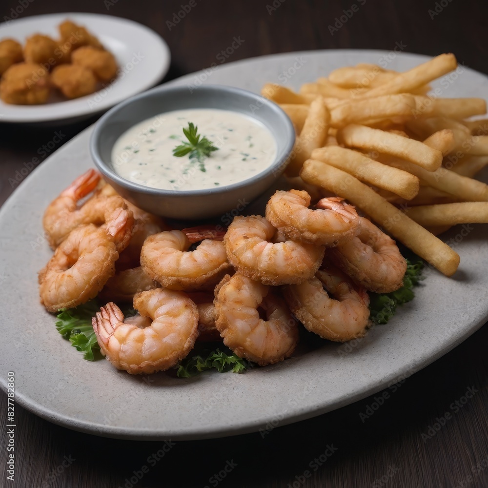 fried prawns with godson fried prawns with godson