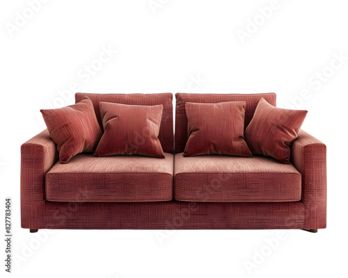 Sofa isolated on white background