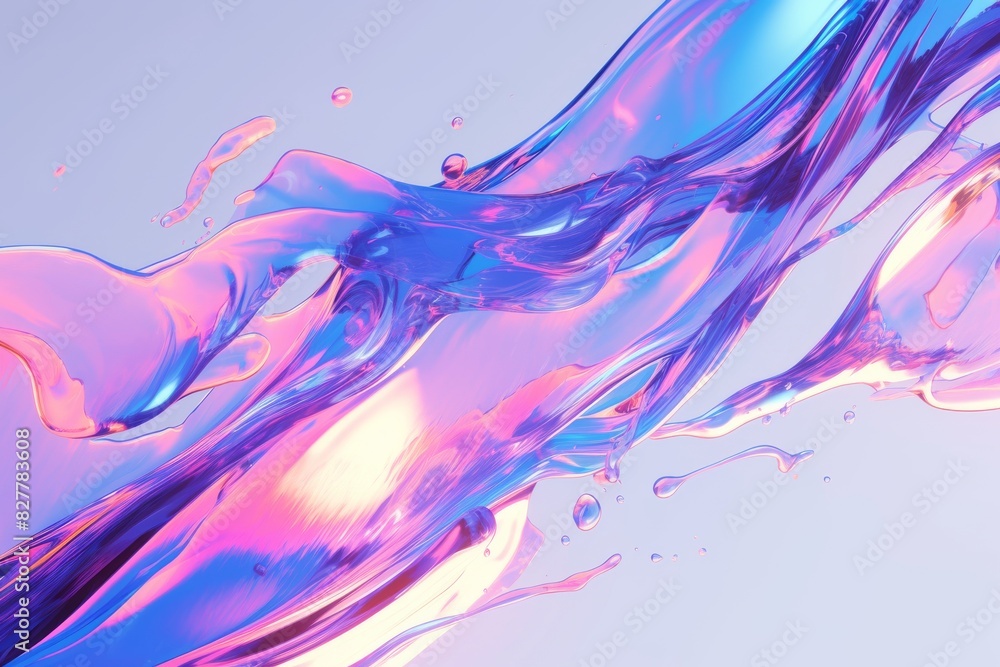 A delicate balance of water droplets, a work A delicate balance of water droplets, a work