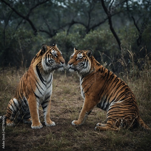 Design a campaign encouraging people to support organizations working to save tigers in the wild. 