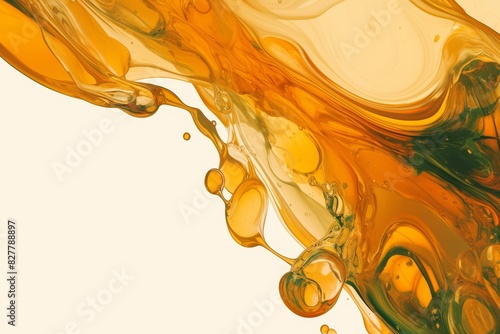 A world of water droplets, full of movement