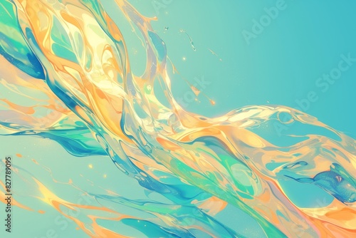 A symphony of water droplets, a visual feast