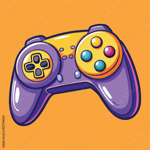 Joystick  video game controller isolated Console Joypad  Vector